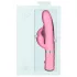 Pillow Talk Lively - polnljiv vibrator z ročajem za klitoris (roza)