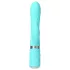 Pillow Talk Lively - akumulatorski vibrator s stimulatorjem klitorisa (turkiz)