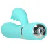 Pillow Talk Lively - akumulatorski vibrator s stimulatorjem klitorisa (turkiz)