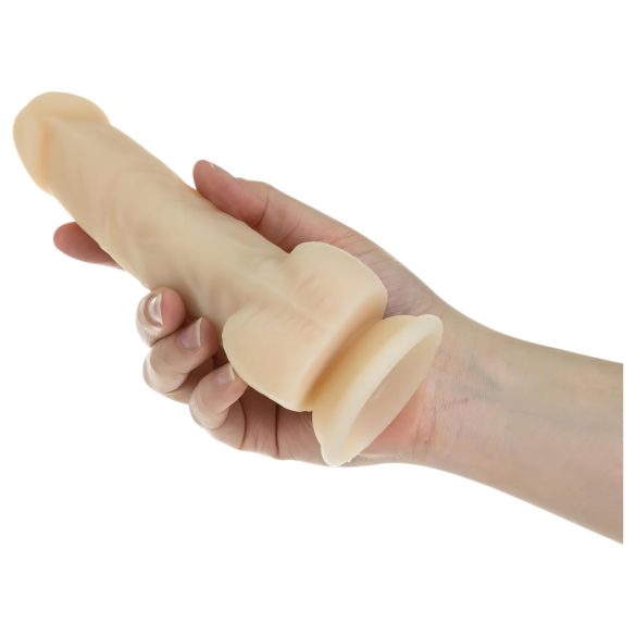 Naked Addiction Rotating 7 - rotacijski vibrator (18cm) - naravni