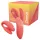 We-Vibe Chorus - vibrator za pare z upravljanjem prek aplikacije (oranžen)