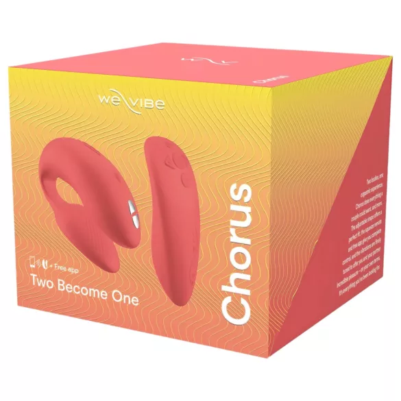 We-Vibe Chorus - vibrator za pare z upravljanjem prek aplikacije (oranžen)