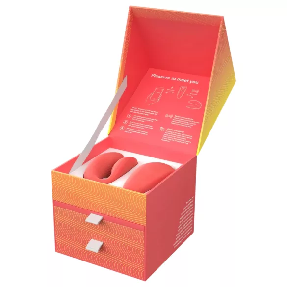 We-Vibe Chorus - vibrator za pare z upravljanjem prek aplikacije (oranžen)