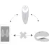 We-Vibe Chorus - vibrator za pare z upravljanjem prek aplikacije (oranžen)