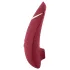 Womanizer Premium 2 - stimulator klitorisa z zračnimi valovi - rdeč