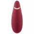 Womanizer Premium 2 - stimulator klitorisa z zračnimi valovi - rdeč