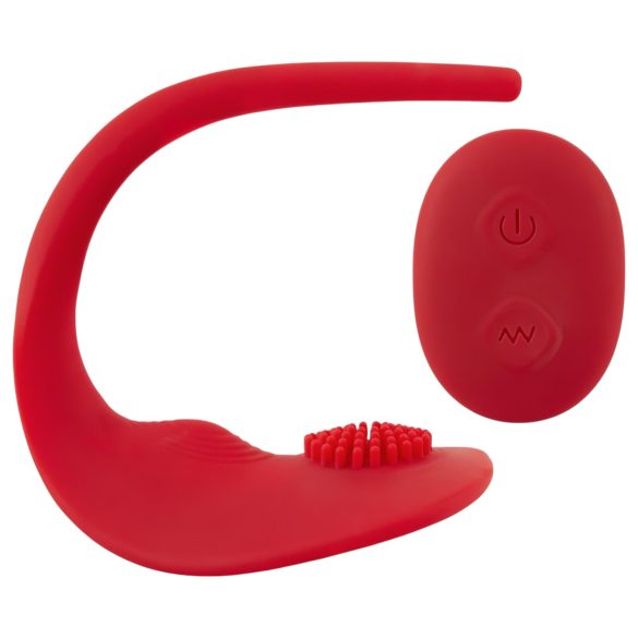SMILE Slim Panty - brezžični polnilni vibrator za klitoris (rdeča)