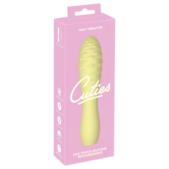 Cuties Mini 3 - vodoodporen rumeni vibrator