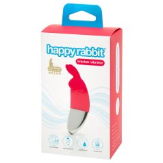   Happyrabbit Knicker - vibrator za klitoris za hlačke - polnilni - rdeč