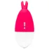 Happyrabbit Knicker - vibrator za klitoris za hlačke - polnilni - rdeč