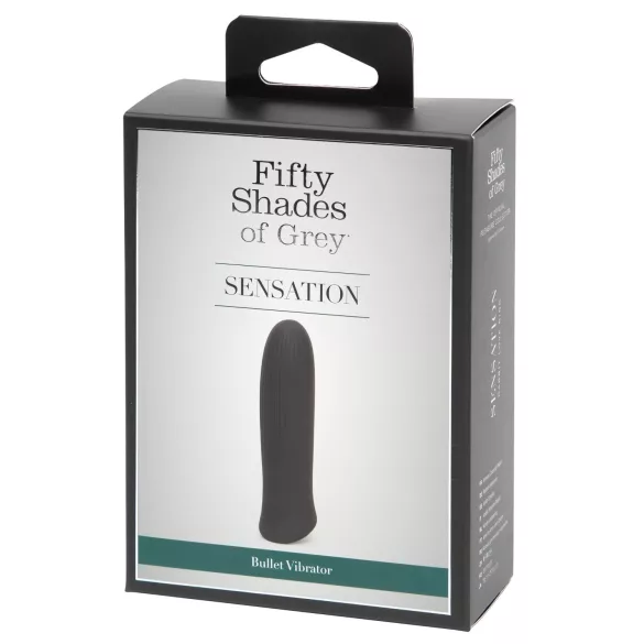 Fifty Shades of Grey - mini vibrator - črna