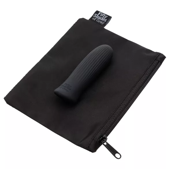 Fifty Shades of Grey - mini vibrator - črna