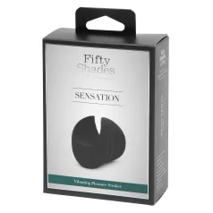   Fifty Shades of Grey - vibracijski stimulator glavice penisa - črn