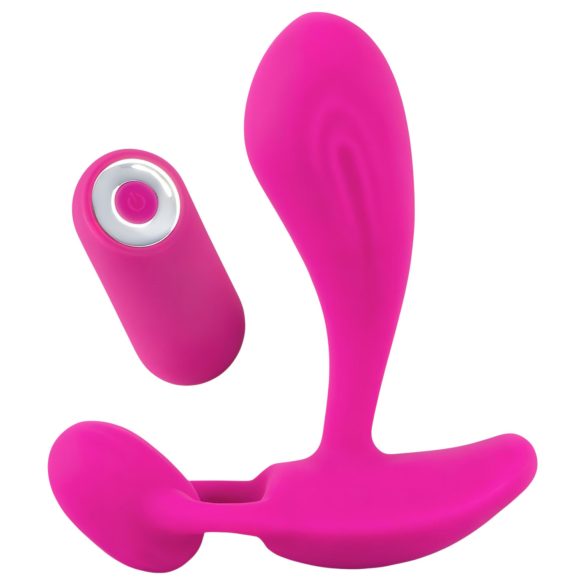 SMILE RC - akumulatorski, radijski G-točkovni vibrator (roza)