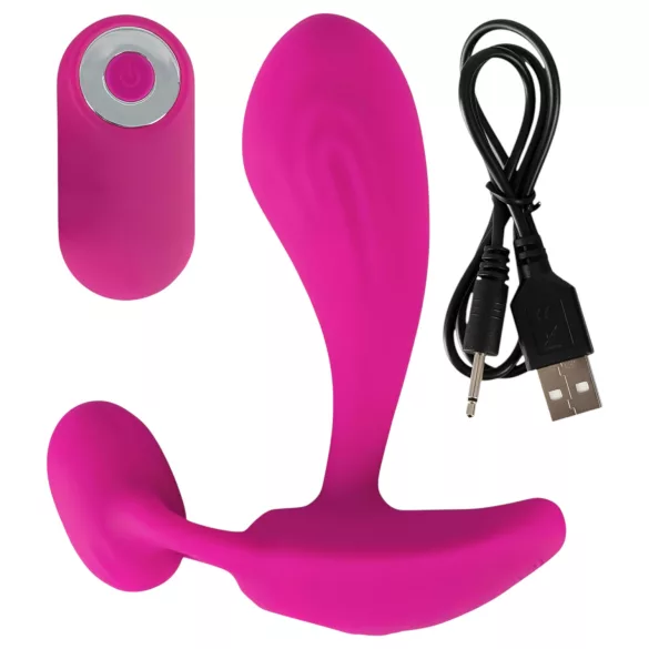 SMILE RC - vibracijski stimulator G-točke - akumulatorski - roza