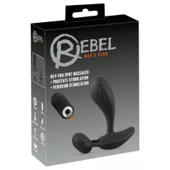 Rebel RC - 2v1 prostata vibrator (črna)