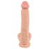 Dildo z naravno kožo - 25cm (natur)