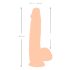 Dildo z naravno kožo - 25cm (natur)