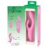 SMILE Nodding - polnilni vibrator s klitoralnim nastavkom (roza)