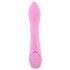 SMILE Nodding - polnilni vibrator s klitoralnim nastavkom (roza)