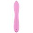 SMILE Nodding - polnilni vibrator s klitoralnim nastavkom (roza)