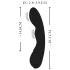 XOUXOU - G-točka vibrator - akumulatorski, vodoodporen - črn