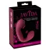 Javida Thumping - vibrirajoči G-točka in klitoralni vibrator (rdeč)