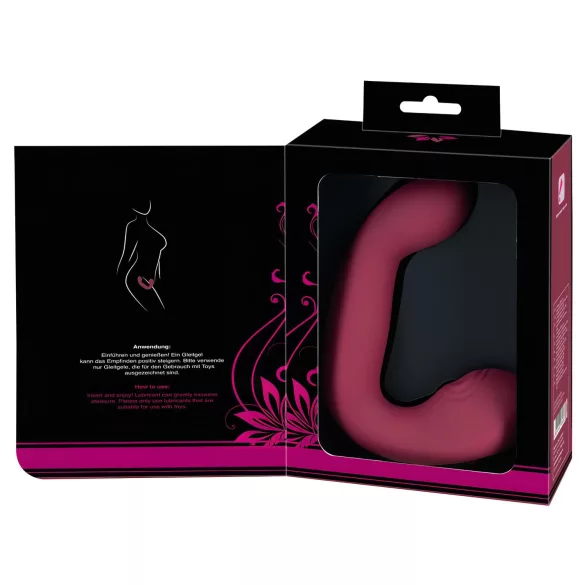 Javida Thumping - vibrirajoči G-točka in klitoralni vibrator (rdeč)