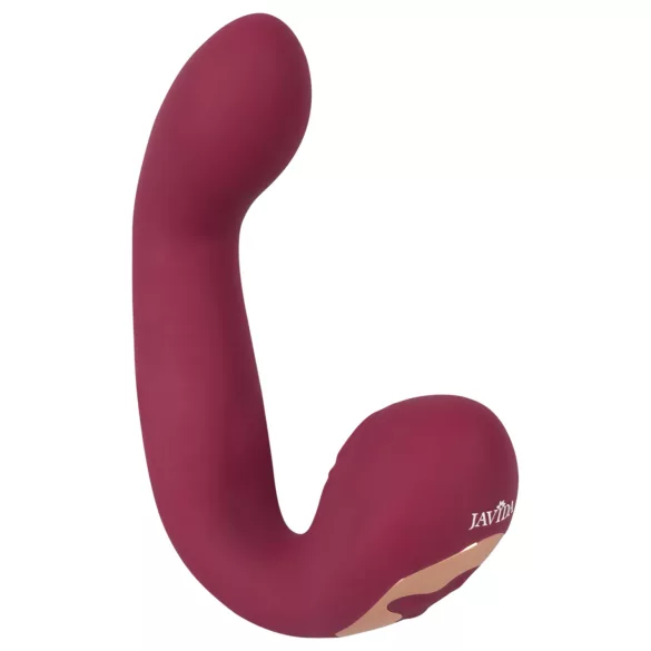 Javida Thumping - vibrirajoči G-točka in klitoralni vibrator (rdeč)