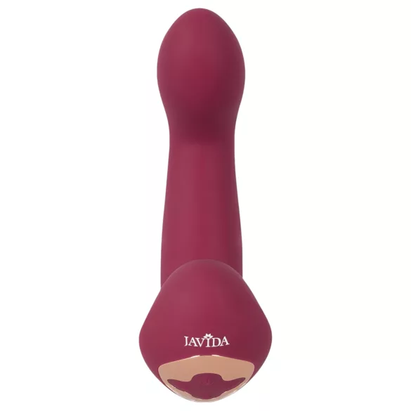 Javida Thumping - vibrirajoči G-točka in klitoralni vibrator (rdeč)