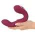 Javida Thumping - vibrirajoči G-točka in klitoralni vibrator (rdeč)
