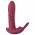 Javida RC - vibrator za klitoris na daljinsko upravljanje - 3 funkcije - rdeč