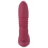 Javida RC - vibrator za klitoris na daljinsko upravljanje - 3 funkcije - rdeč