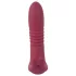 Javida RC - vibrator za klitoris na daljinsko upravljanje - 3 funkcije - rdeč
