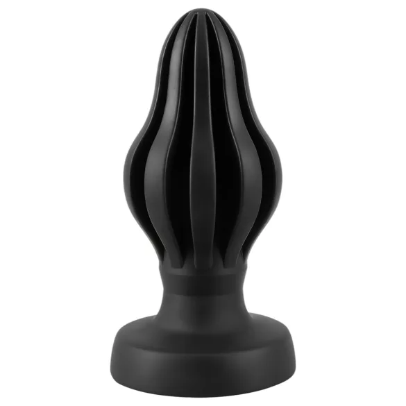 ANOS - rebrast mehki čep za zadnjico - 7 cm (črn)