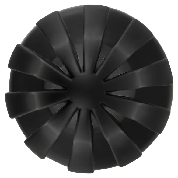 ANOS - rebrast mehki čep za zadnjico - 7 cm (črn)