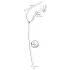 You2Toys Piss Play Sleeve - nastavek za penis z odvodno cevko (prozoren)