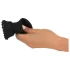 Couples Choice - vibrator za pare - grelna funkcija - polnjenje USB - črna