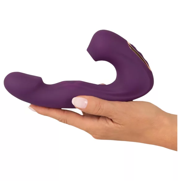 Javida - 4v1 vibrator za klitoris - več funkcij - vijoličen