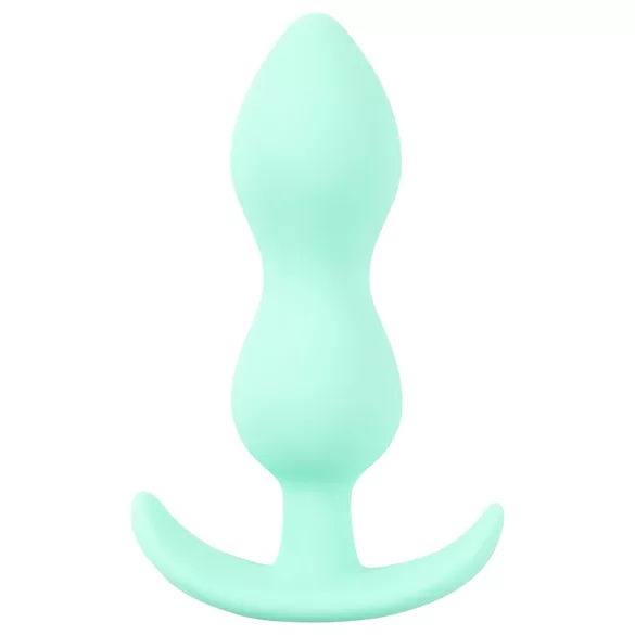 Cuties - mini analni čep - silikonski - meta barva - 2,3 cm