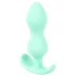Cuties - mini analni čep - silikonski - meta barva - 2,3 cm