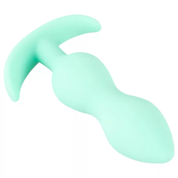 Cuties - mini analni čep - silikonski - meta barva - 2,3 cm