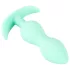 Cuties - mini analni čep - silikonski - meta barva - 2,3 cm