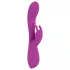 Javida Thumping Rabbit - vibrator zajec s 3 motorji - vijoličen