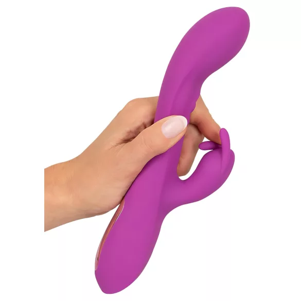 Javida Thumping Rabbit - vibrator zajec s 3 motorji - vijoličen