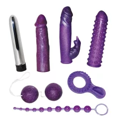 You2Toys - vibratorski komplet - set 7 delov - bleščeče