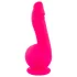 SMILE Powerful - vibracijski dildo z dvema motorjema - roza - polnilni