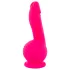 SMILE Powerful - vibracijski dildo z dvema motorjema - roza - polnilni