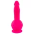 SMILE Powerful - vibracijski dildo z dvema motorjema - roza - polnilni