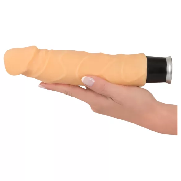 Nature Skin - realistični vibrator - kožna barva 23 cm